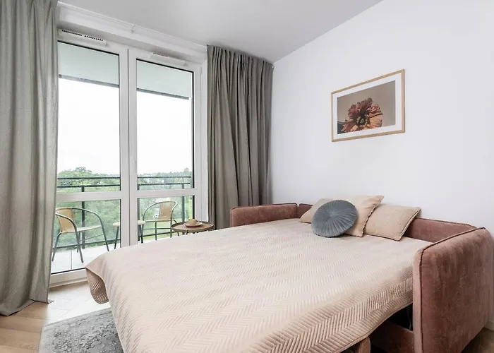 Rosette With Ac And Balcony Wiktoryn Apartment Warsaw